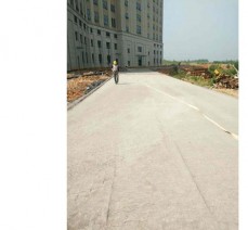 九江市妇幼儿童医院道路水稳层摊铺工程